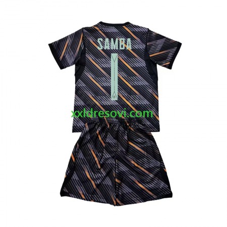 Francuska Brice Samba 1 Golmanski Domaći Dječji Nogometni Dres World Cup 2026 Francuska Brice Samba 1 Golmanski Domaći Dječji Nogometni Dres World Cup 2026